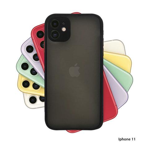 Ốp silicon màu dành cho Iphone 11